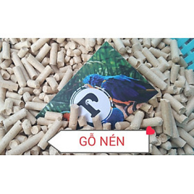 Gỗ nén hút ẩm cho chuồng chim, vẹt