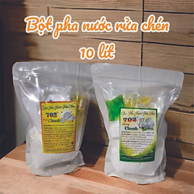 HOT Bột Pha 10Lít Nước Rửa Chén Hương Chanh Nhiều Bọt Sạch Chén Bát