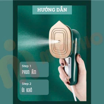 Bàn Là Hơi Nước Cầm Tay Tiện Lợi – Bàn Ủi Hơi Nước Thông Minh Kiểu Dáng Sang Trọng Ủi Quần Áo Là Quần Áo