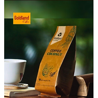 Cà phê Phin Dừa Goldland Gói 200g/ Cà phê Song Nguyên
