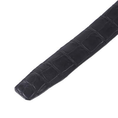 HJ5214-15-16-17 - Dây thắt lưng nữ da cá sấu Huy Hoàng nguyên con bụng 2,5P màu đen, nâu đỏ, vàng bò, nâu đất