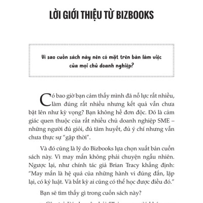 Tạo Vận - Đừng Chờ Thời: Các Quy Luật Giúp Chủ Doanh Nghiệp SME Tự Tạo May Mắn, Nắm Bắt Cơ Hội Và Bứt Phá