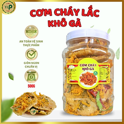 CƠM CHÁY LẮC KHÔ GÀ TÂN LỘC PHÁT HŨ 500G