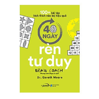 Combo 2 cuốn 40 ngày Rèn Luyện Tư Duy - Rèn Luyện Trí Nhớ