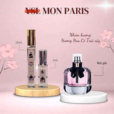 Tinh dầu nước hoa dạng xịt 5ml 10ml Y.S.L Mon Paris (mùi nữ)