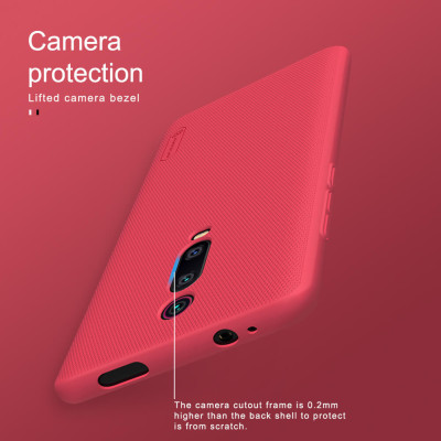Ốp Lưng Sần Chống Sốc Cho Xiaomi Redmi K20 / K20 Pro hiệu Nillkin (Đính kèm giá đỡ hoặc miếng dán từ tính) - Hàng Chính Hãng