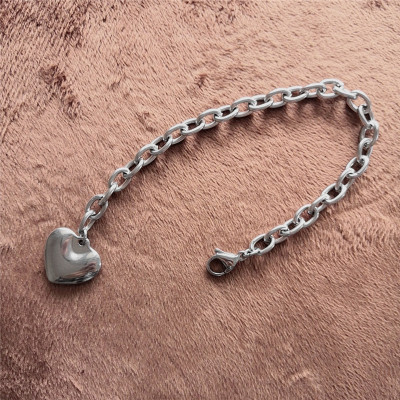 Vòng tay trái tim tình yêu tình bạn basic unisex