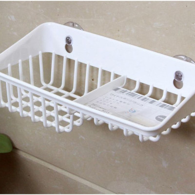 Combo 2 giá để xà bông, giẻ rửa bát 2 ngăn + Set 02 Miếng mút rửa chén bát hàng Nội Địa Nhật Bản