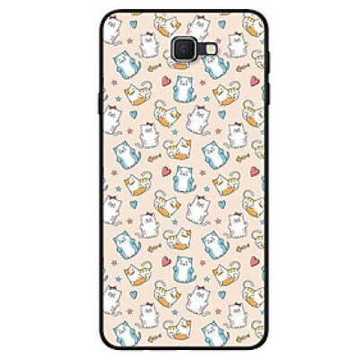 Ốp lưng dành cho Samsung J3 Pro - J7 Pro - J5 Prime - J7 Prime mẫu Họa Tiết Mèo Trái Tim