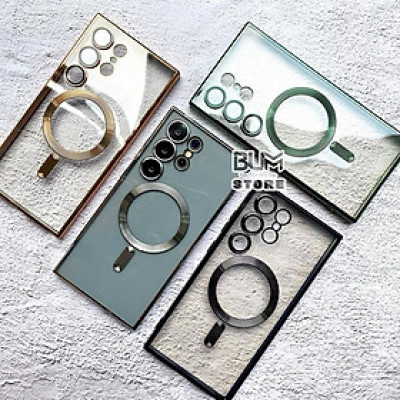 Ốp Lưng Từ Tính Trong Suốt Cho S25 ULTRA / S24 ULTRA / S23 Ultra / S23 Plus / S22 Ultra / S22 Plus / S21 Ultra / Note 20 Ultra / Note 20