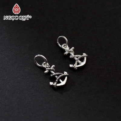 Charm bạc hình mỏ neo treo - Ngọc Quý Gemstones