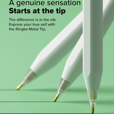 [Combo 3] Đầu bút thay thế Ringke Metal / HB / 2B Tip dành cho Apple Pencil - Hàng Chính Hãng