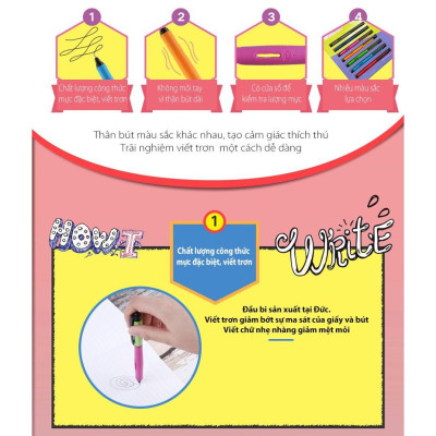 Hộp 10 Bút bi gel STABILO Palette 268 F 0.7mm (GP268F/10) - Đỏ