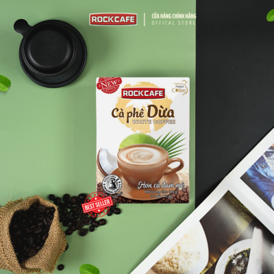 [CB] 2 hộp: Cà phê Dừa (12 gói x 20gr) + cà phê Chuẩn Vị Việt (20 gói x 17gr)