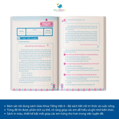 Sách - Combo 250 Bài Toán Chọn Lọc Và 50 Đề Tăng Điểm Nhanh Toán - Tiếng Việt - Tiếng Anh Lớp 4 - TKBooks