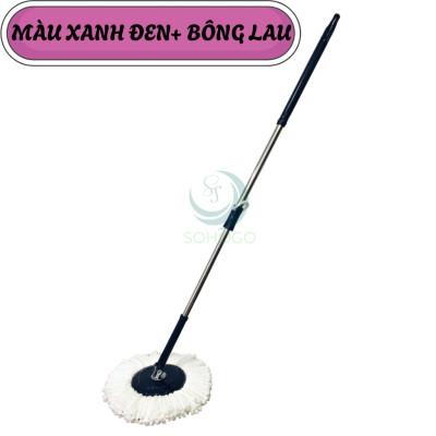 Cây Lau Nhà Xoay 360 Độ Đa Năng- Cây Lau Nhà Tự Vắt Tiện Lợi- Cây Lau Nhà Đầu Tròn- Cây Lau Nhà Gắn Khớp Xoay Siêu Linh Hoạt- Cây Lau Nhà Xoay Tay Đẩy Cao Cấp- Cây Lau Nhà Gắn Bông Lau Siêu Mịn - Cây Lau Nhà Đa Hướng