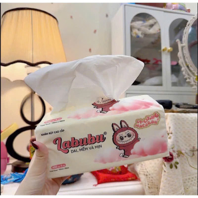 Combo 10 bịch giấy ăn Labubu  loại 1 - 300 tờ  - 4 lớp / 1 gói siêu mềm mại siêu dai ,  thiết kế nhỏ gọn , có thể mang theo  an toàn và tiện lợi