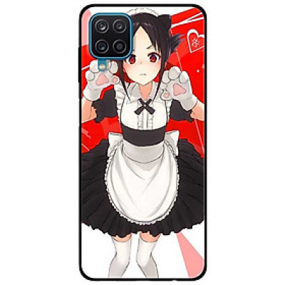 Ốp lưng dành cho Samsung A12 mẫu Cô Gái Mèo