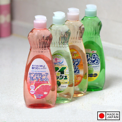 Bộ 3 Dung dịch rửa bát chén chiết xuất từ thiên nhiên hương táo - Hàng Nội Địa Nhật