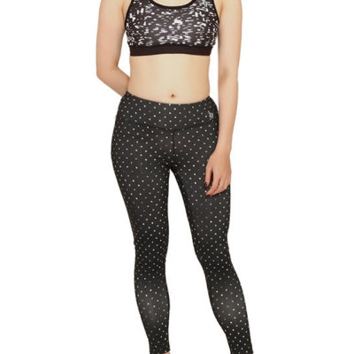 Áo Thể Thao Nữ Just Feel Free H6510 - Đen Trắng