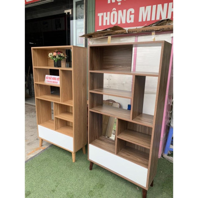 Giá Đựng Sách Hiện Đại Bằng Gỗ MDF