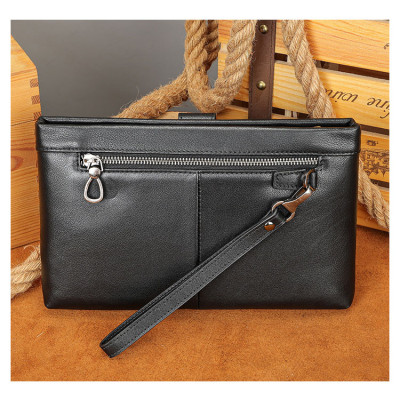 Clutch nam Ví cầm tay da bò thật BHM7334 Bền đẹp không bong tróc