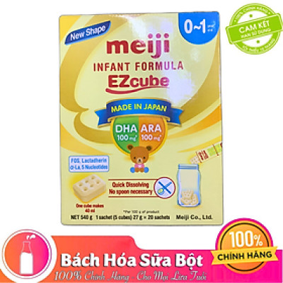 Sữa Thanh Meiji 0-1 Infant Formula Dạng Viên 540g