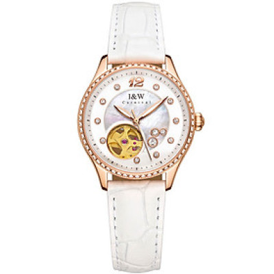 Đồng hồ nữ chính hãng IW CARNIVAL IW573G-2 Kính sapphire ,chống xước ,Chống nước 30m ,Bảo hành 24 tháng,Máy cơ (Automatic),dây da cao cấp, thiết kế đơn giản dễ đeo