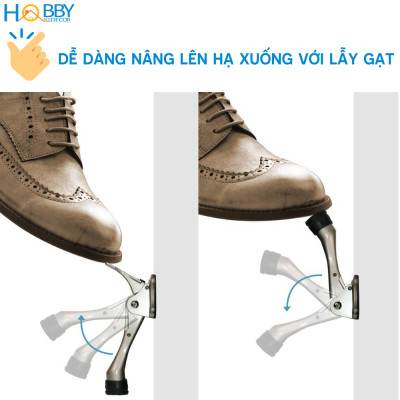 Chặn cửa chân móng ngựa có lẫy gạt chống va đập Hobby Home Decor CMG1