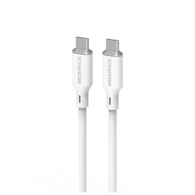 Cáp Sạc MicroPack POWER LINK C1 MC-C60 USB-C to C 60W Soft Silicone 120cm Nhiều Màu Sắc Lựa Chọn Hàng Chính Hãng