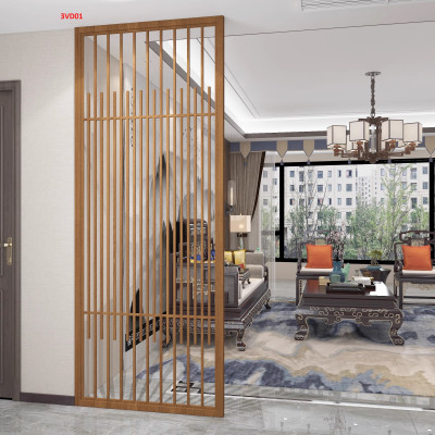 Vách ngăn phòng khách, nhà bếp bằng gỗ 3VD01 - Nội thất lắp ráp Viễn Đông