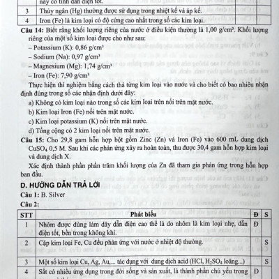 Tự Tin Luyện Thi Vào Lớp 10 Môn Hóa Học ( Dành cho Học Sinh Lớp 9 - Dùng Chung Cho Các Bộ SGK Hiện Hành) - HA