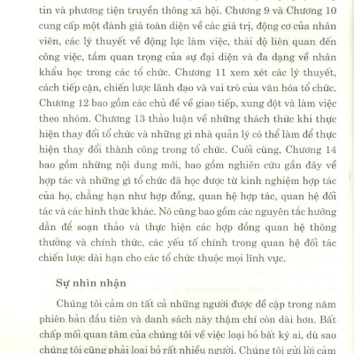 Hiểu Và Quản Lý Tổ Chức Công