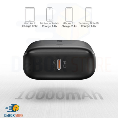 Pin Sạc Dự Phòng AUKEY Basix Mini PB-N83S 10000mAh Sạc Nhanh Power Delivery 20W và Quick Charge 3.0 18W - Hàng Chính Hãng