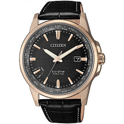 Đồng Hồ Nam Citizen Dây Da BX1008-12E - Mặt Đen (Sapphire)