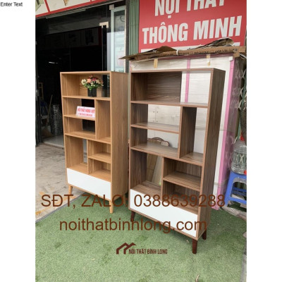 Giá Đựng Sách Hiện Đại Bằng Gỗ MDF