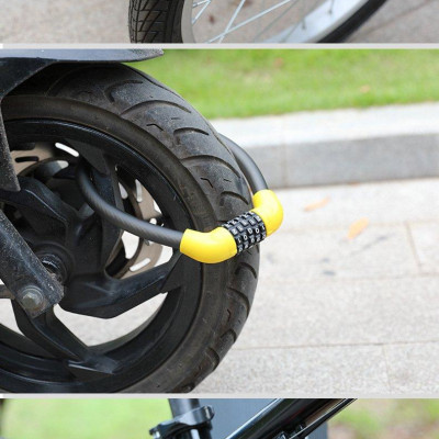 Khóa 5 số chống trộm xe đạp, xe máy cực chắc chắn