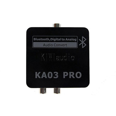 Bộ chuyển đổi âm thanh từ Optical sang Analog KIWI KA03 Pro hỗ trợ Bluetooth - Hàng chính Hãng