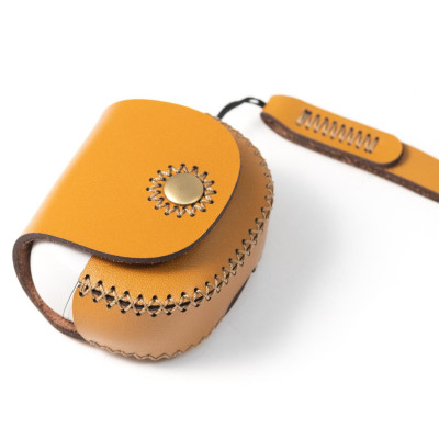 Bao da SEN tai nghe cho Bose Ultra Open Earbuds, hiệu Khacten.com - Hàng chính hãng  , chất liệu da bò, may tay