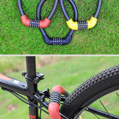 Khóa 5 số chống trộm xe đạp, xe máy cực chắc chắn