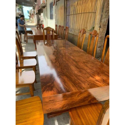 Bộ bàn ghế ăn VIP - Đồ Gỗ Bình Long 0388639288