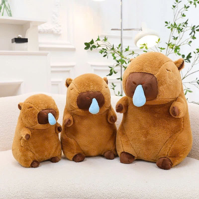 Gấu bông Chuột Capybara Thú nhồi bông Capybara Bộ trưởng Bộ Ngoại Giao đáng yêu 23cm Thú Bông Quà Tặng