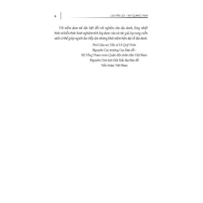 Sách - Địa Danh và Chủ Quyền Lãnh Thổ Việt Nam - Kim Quang Minh & Trịnh Anh Cơ - VIETNAMBOOK