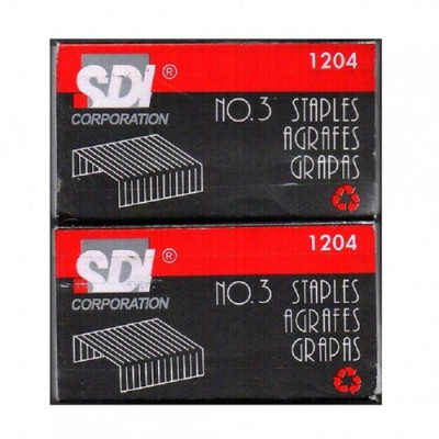  10 hộp nhỏ Kim bấm số 3 SDI