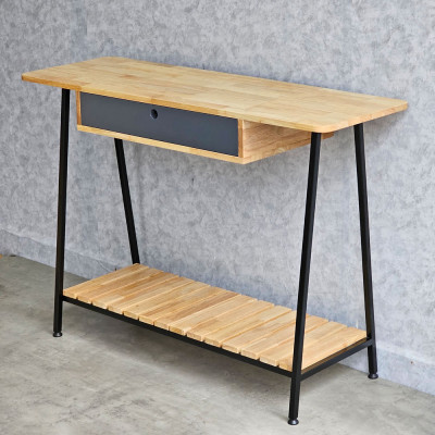 Bàn console có ngăn kéo gỗ cao su Juno sofa CSTCT069 120x40x85 cm