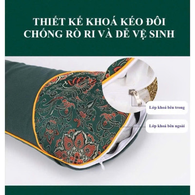 Gối Ngải Cứu Cắm Điện Giảm Đau Vai Gáy chống đột quỵ Gối Thảo Dược Hương Thơm Thảo Mộc