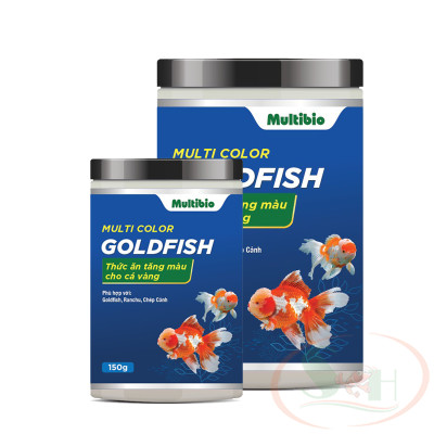 Thức ăn cá vàng Multi Color Gold Fish tăng trưởng kích màu cá cảnh ranchu chép koi