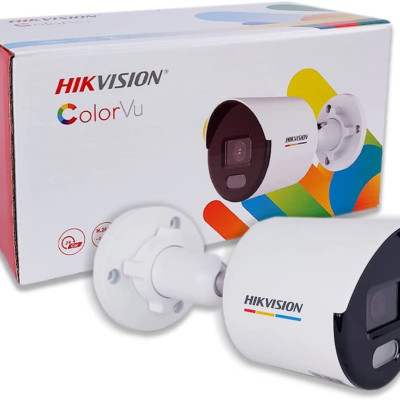 Camera IP Colorvu Lite 2MP Thân Tích Hợp Mic HIKVISION DS-2CD1027G0-LU - Hàng Chính Hãng 