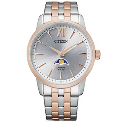 Đồng Hồ Nam Citizen Dây Thép Không Gỉ AK5006-58A - Mặt Trắng