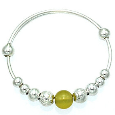 Lắc Tay Lắc Chân Trẻ Em Bạc Hiểu Minh LTE027y